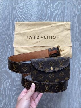 Louis Vuitton Monogram Ceinture Pochette Belt Bag